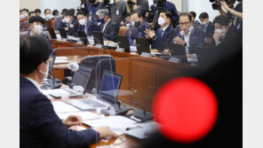 ‘경찰국 예산 삭감안’ 상정 놓고 여야 충돌…행안위, 고성 끝 정회