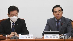 박홍근 “도어스테핑 중단, 참으로 점입가경…정치에 큰 절벽 생겨”