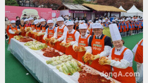 농협, 2022년 국민행복! 김장나눔! 행사 개최