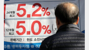 신용 최고등급도 주담대 5% - 마통 6%… 오늘 기준금리 또 오르면 7%까지 갈듯