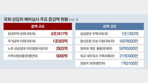 정부 예산안 65건 보류… 與 “정부완박” 野 “실효 없으면 삭감”