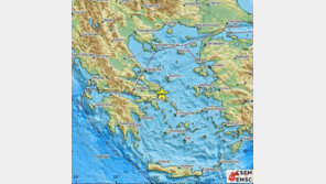 그리스 에게해서 규모 5.1 지진…아테네서도 느껴져