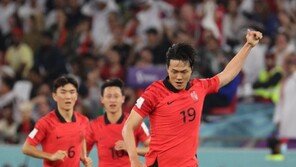 한국, 포르투갈과 1-1로 전반 종료…김영권 동점골