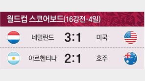 “메시, 메시” 연호, 토너먼트서 처음 터졌다