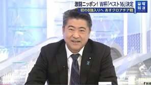 日관방 부장관 “월드컵 8강서 한일전 보고파”