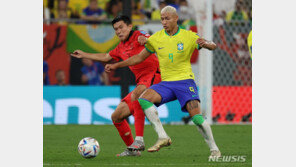 지친 벤투호, 정면승부 걸었지만 브라질 너무 강했다