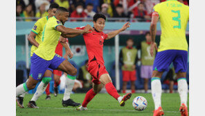 ‘브라질전 득점’ 백승호, 태극전사 중 최고 7점…손흥민은 5점