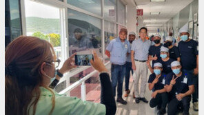 이재용 회장, UAE 원전 건설현장 방문…삼성 임직원 격려