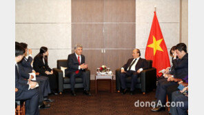 대우건설, 응우옌 쑤언 푹 베트남 주석 면담