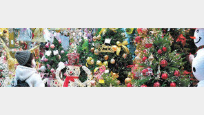 성큼 다가온 성탄절… 트리 만들어볼까