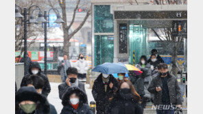[날씨]‘대설’ 밤사이 비 또는 눈…낮부터 추위 풀려