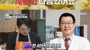 이혜정 “스물넷에 시집가서 2000포기 김장 해봤다…혹독한 날의 시작”