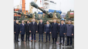 대통령도 마중나왔다…한국산 K2전차·K9자주포 폴란드 상륙