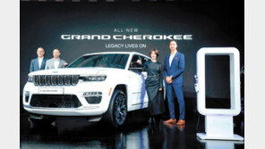 지프 최상위 모델 출시… ‘올 뉴 그랜드 체로키’ 11년만에 업그레이드