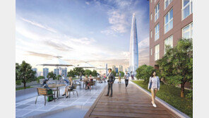 석촌역 코앞에 자리한 송파 주상복합