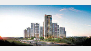 화양지구 관문에 들어선 대단지