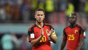 벨기에 축구 ‘황금세대’ 아자르, 14년 대표팀 은퇴 선언