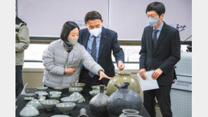 고군산군도 해역에서 고려청자-분청사기 등 무더기 발굴