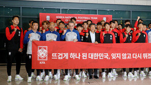 포토월 달랑 하나?…벤투호 귀국 현장에 누리꾼 ‘부글’