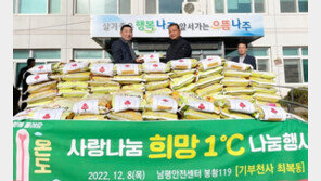 20년째 빈병·폐지 주워 성금 마련한 소방관…올해는 쌀 200포대 기부