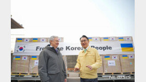 韓, 우크라에 인도적 지원 물품 수송…“난방과 전기 시급한 수요”