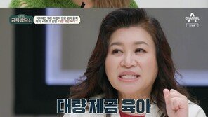 오은영 “율희, 대량 제공 육아 중…아이들도 좌절·결핍 경험해야” 조언