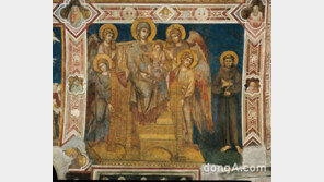 페라리, 성 프란체스코 성당 프레스코화 복원 사업 후원