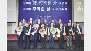 경남무역인상 시상식… 삼오메탈 등 6개 기업 수상