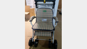 동작구, 저소득층 노인 150명에게 보행보조기 지원