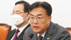 정진석, 전당대회 ‘당원 투표 100%’ 질문에 “정해진 것 없다”