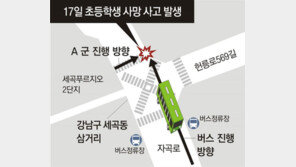 빙판길 미끄러진 버스에 초등생 참변… 주민들 “제설작업 미뤄” 