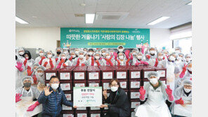 “사랑의 김장나눔으로 따뜻한 겨울 만들어요”