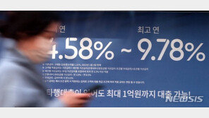 중·장년층 소득 115만원 ‘찔끔’ 늘 때 대출 604만원 불었다