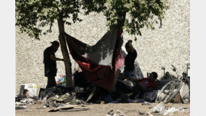 美 노숙자 증가 여전…바이든, 25% 감축 전략 발표