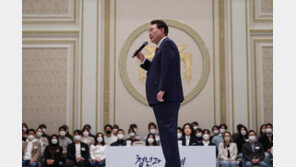 尹 지지율, 긍정 평가 45%대 근접…진보성향, 여성층에서 급등