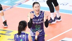 ‘블로킹 퀸’을 향하여…‘배구천재’ 배유나, 첫 개인기록 1위 도전