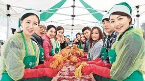 김치-난방용품 나누며 연말 릴레이 봉사활동