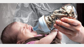 영아 입에 담배 젖병…내일부터 담뱃갑 경고그림 더 강해진다