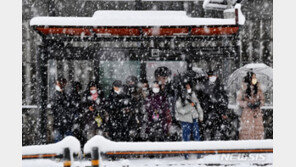 “하얀 지옥이네요” 기록적인 눈폭탄에 광주·전남 출근길 교통대란