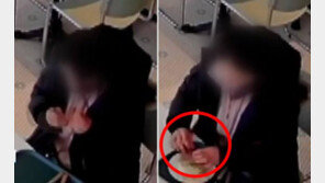 빵에 머리카락 쓱 넣더니 버럭…CCTV에 딱 걸린 만행