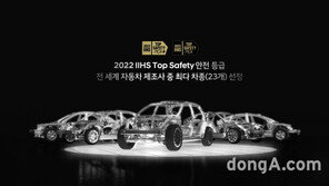 현대차그룹 전기차, 글로벌 충돌테스트 최고 안전성 입증