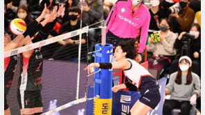 황연주·양효진, 배구 신기록 쏟아냈지만 팀은 연승 마감