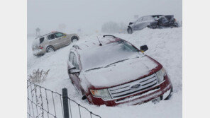 美, 체감 영하 45도 한파-시속 105km 눈폭풍… 최소 28명 사망 