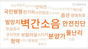 올해 아파트 키워드는…‘벽간소음’, ‘안전진단’ ‘분양가’