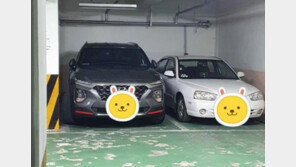 “차 2대로 아파트 주차장 수년째 ‘알박기’…눈살 찌푸러져”
