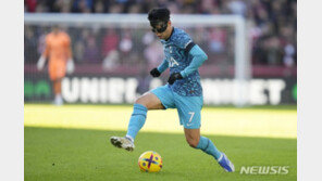 ‘마스크맨 손흥민’ 풀타임…토트넘, 브렌트포트와 2-2 무승부