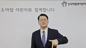 손흥민에 바랐던 ‘손가락 7’ 포즈…소아암 어린이 응원에 사용