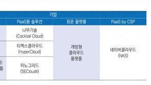 “SaaS 시장 활성화하자” 오픈 클라우드 플랫폼으로 호환성 확대