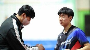 오상은 16세 아들 오준성, 탁구 국가대표팀 뽑혔다