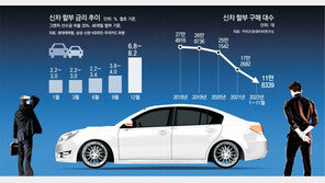 자동차 할부 금리 1년새 4배 껑충… 출고 늦어지며 ‘금리 폭탄’ 